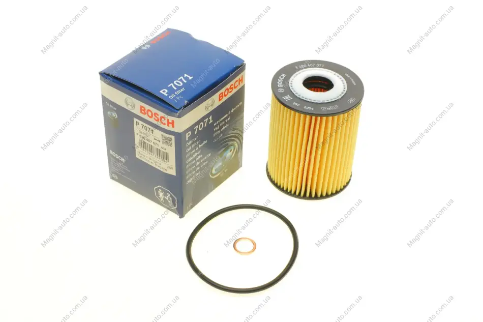Фильтр масляный, CHEVROLET Lacetti 07- BOSCH F026407071 (фото 1)