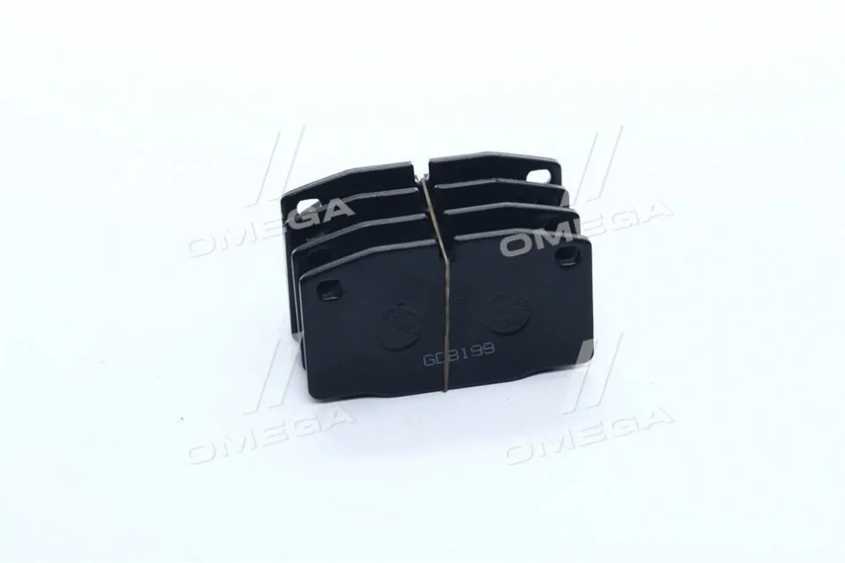 Колодка тормозов. диск. OPEL KADETT E, OMEGA A, VECTRA A передняя. RIDER RD.3323.DB199 (фото 1)