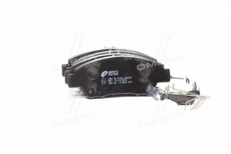 Колодка торм. HONDA JAZZ III 1.2,1.4I,1.5I 08- передн. (пр-во) REMSA 1358.02
