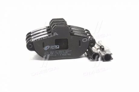 Колодка тормозов. диск. FIAT 500 1.2 07-, FORD KA 1.2 08 - передн. (произ-во) REMSA 0414.21