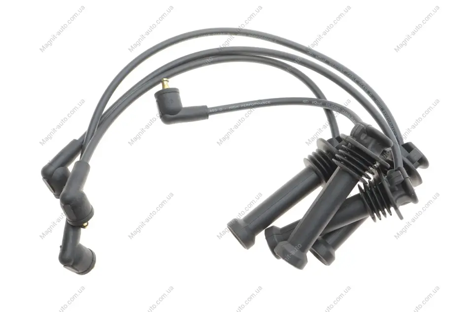 Комплект проводов зажигания VOLVO C30, S40 II, V50 FORD C-MAX, C-MAX II, FIESTA IV, FIESTA V, FIESTA VI, FOCUS C-MAX, FOCUS I, FOCUS II, FOCUS III, FUSION, GALAXY I 1.2-2.3 08.95-02.20 MAGNETI MARELLI 941319170038 (фото 1)