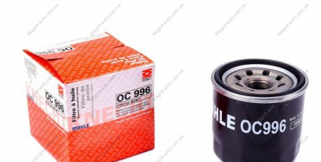 Фильтр масляный CHEVROLET AVEO (T250, T255) 1.2 (-) MAHLE / KNECHT OC996 (фото 1)