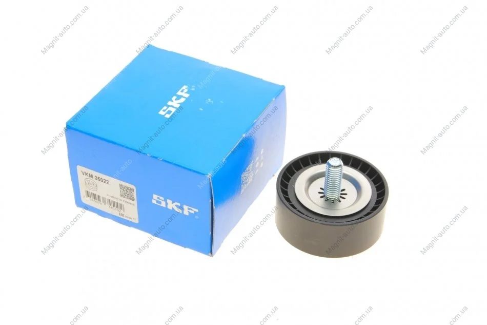 Натяжитель ремня CHEVROLET/OPEL Aveo/Cruze/Trax/AstraJ/Mokka "1,2-1,7 "09>> SKF VKM 35022 (фото 1)