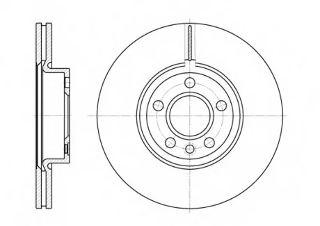Диск тормозной FORD GALAXY (WGR)(11/95-04/06) передн. (пр-во) REMSA 6728.10
