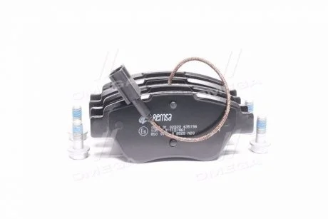 Колодка тормозов. диск. CITROEN NEMO, FIAT BRAVO, STILO передн. (произ-во) REMSA 0858.01