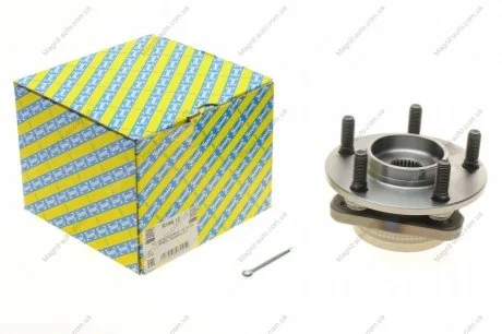 Комплект подшипника колеса переднего. CHRYSLER GRAND VOYAGER III, VOYAGER III, VOYAGER IV, VOYAGER V MITSUBISHI 3000 GT 2.0-3.8 01.90- SNR NTN R186.12