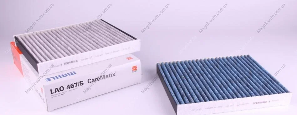 Фільтр салону BMW 5, 6, 7 08- CareMetix (2шт.) MAHLE / KNECHT LAO467/S (фото 1)