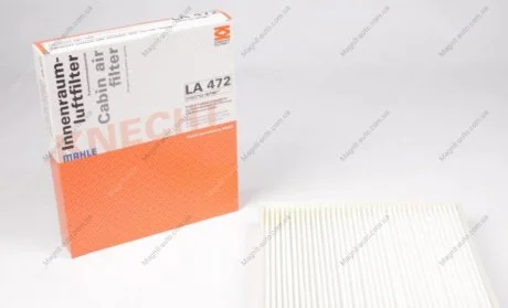 Фільтр салону MAHLE / KNECHT LA472