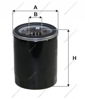 Фильтр масляный MAZDA, MITSUBISHI /OP575 (WIX-Filtron) WIX FILTERS WL7134