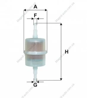 Фильтр топл. универс. диам. 6-8мм /PS822 (WIX-Filtron) WIX FILTERS WF8127