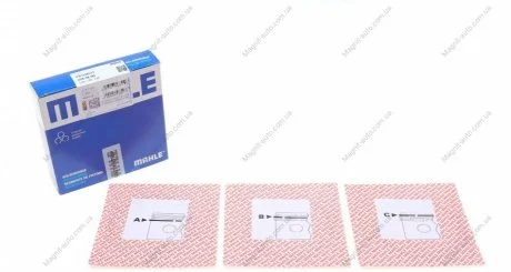 Кільця поршневі MAHLE / KNECHT 039 96 N0