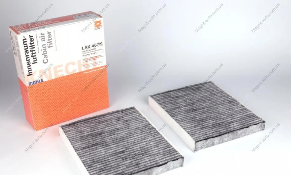 Фильтр салона MAHLE / KNECHT LAK467/S (фото 1)