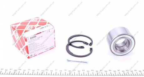 Підшипник маточини переднього колеса, к-кт, OPEL Kadett 79-91 FEBI BILSTEIN 03096