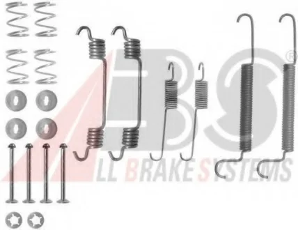 Монтажный к-кт торм. колодок OPEL ASTRA, COMBO, ZAFIRA (пр-во ABS) A.B.S. 0766Q