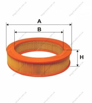 Фільтр повітряний NISSAN BLUEBIRD /AR291 (пр-во WIX-Filtron) WIX FILTERS WA6468