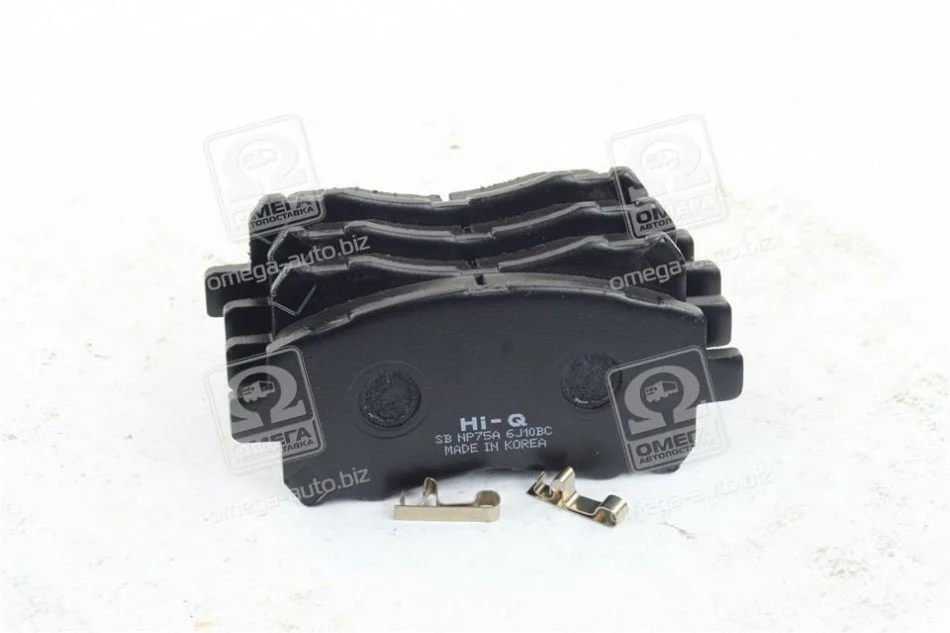 Тормозные колодки передние Subaru Legacy (-09) HI-Q Hi-Q (SANGSIN) SP1225 (фото 1)