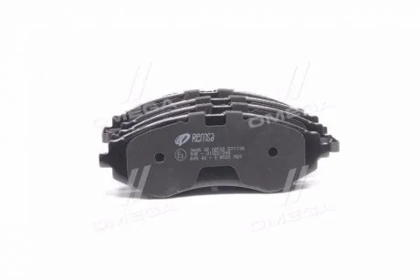 Колодка торм. DAEWOO LANOS 1.6 16V, NUBIRA, передн. (пр-во) REMSA 0645.02
