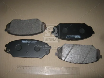 Колодки торм.дисковые передн. HYUNDAI Veracruz/IX55 (пр-во Mando) MANDO MPH41
