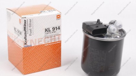 Фильтр топливный MB SPRINTER II, VITO II 09- (-) MAHLE / KNECHT KL914 (фото 1)