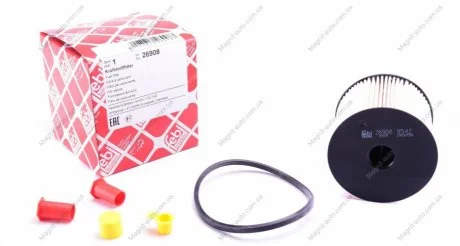 Корпус паливного фільтра Citroen Jumpy/Fiat Scudo/Peugeot Expert 2.0 HDI (3 виходи) FEBI BILSTEIN 26908