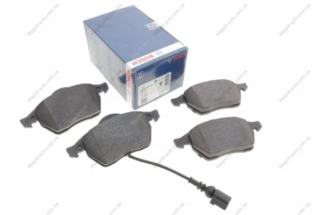 Колодки гальмівні дискові VAG A3/TT/Leon/Toledo/Octavia/Golf/Polo/Jetta \'\'F \'\'>>06 BOSCH 0 986 494 018