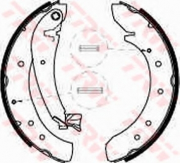 Колодка торм. барабан. CITROEN, FIAT, PEUGEOT, задн. TRW GS8546