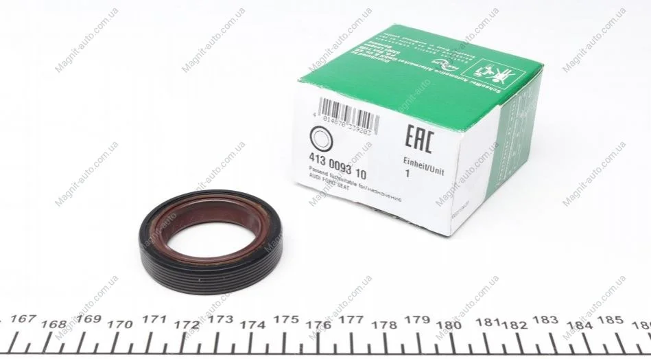 Сальник двигателя N/FRONT VAG 32X47X10 AZA/AGB/AJK/ARE/BES/AAM (произ-во) INA 413 0093 10 (фото 1)