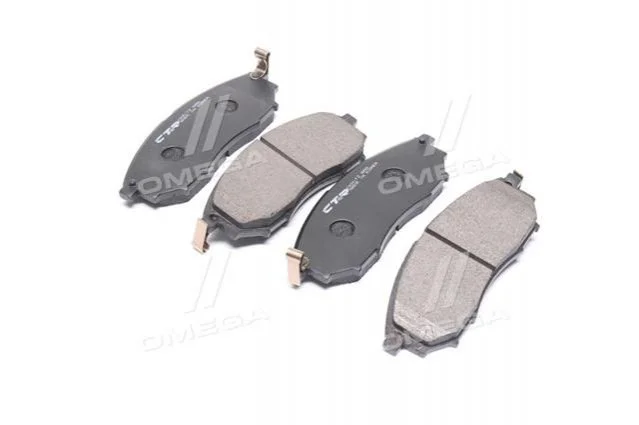 Колодка торм. NISSAN QASHQAI, RENAULT KOLEOS передн. (пр-во) CTR CKN-12 (фото 1)