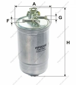 Фільтр паливний, 2.5-2.8TDI, 96-06 WIX FILTERS WF8046