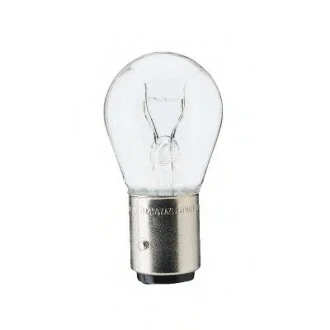 Автолампа Vision P21/4W BAZ15d 4 W 21 W прозрачная PHILIPS 12594B2