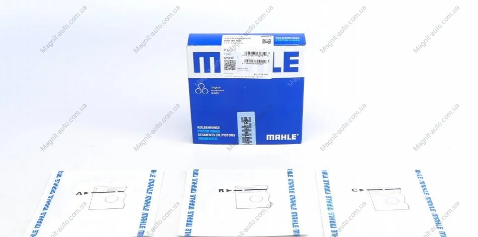 Кольца поршневые MAHLE / KNECHT 030 90 N2 (фото 1)