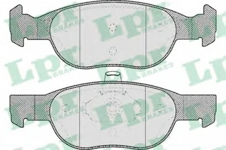 Колодка торм. FIAT/LANCIA BRAVA/BRAVO/DELTA передн. (пр-во) LPR 05P688