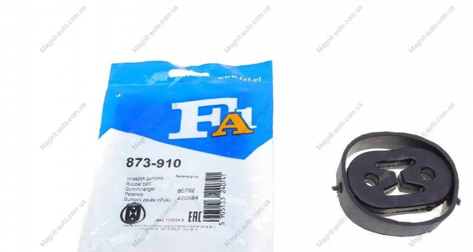Крепление резиновое Fischer Automotive One (FA1) 873-910 (фото 1)