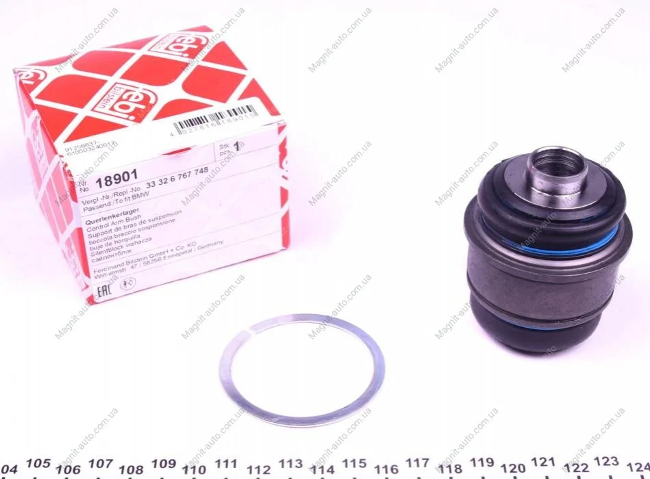 Сайлентблок BMW 530 / BMW 528 / BMW 523 FEBI BILSTEIN 18901 (фото 1)