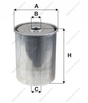 Фільтр паливний, Aro; Citroen; Fiat; Ford; FSO Polonez; Jeep; Lancia; Landrover; LDV; Peugeot; Rena WIX FILTERS WF8020