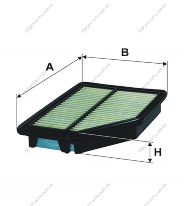 Фильтр воздушный, 2.0 Honda CR-V 07- WIX FILTERS WA9586 (фото 1)