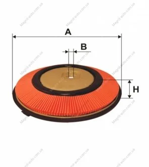 Фільтр повітряний NISSAN SUNNY AP123/ (пр-во WIX-Filtron) WIX FILTERS WA6302