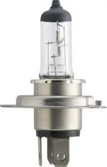 Автолампа Vision H4 P43t-38 55 W 60 W прозрачная PHILIPS 12342PRC1