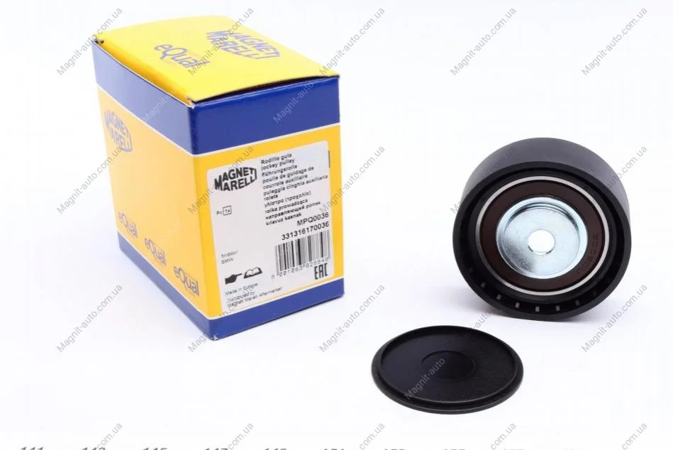 Ролик натяжной BMW (произ-во Magneti Marelli, кор. код MPQ0036) MAGNETI MARELLI 331316170036 (фото 1)