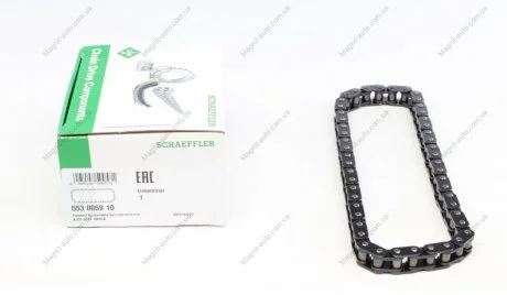 Цепь привода вала распред. VAG 1,8 20V 2,4/2,8 30V INA 553 0059 10