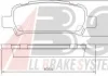 Тормозные колодки зад. Subaru Impreza 94-/Forester 97-08 (akebono) A.B.S. 37164 (фото 1)