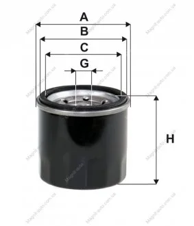 Фільтр оливний, Aveo 06-07/Swift 89-05 WIX FILTERS WL7119