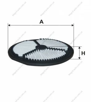 Фильтр воздушный DAEWOO TICO /AK317 (пр-во WIX-Filtron) WIX FILTERS WA6042