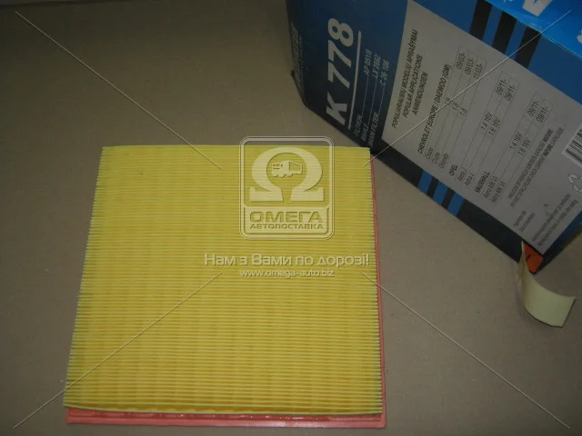 Фильтр воздушный Astra J 1.4/1.6 i 12-/Cruze 1.6/1.8 i 09- M-FILTER K778 (фото 1)