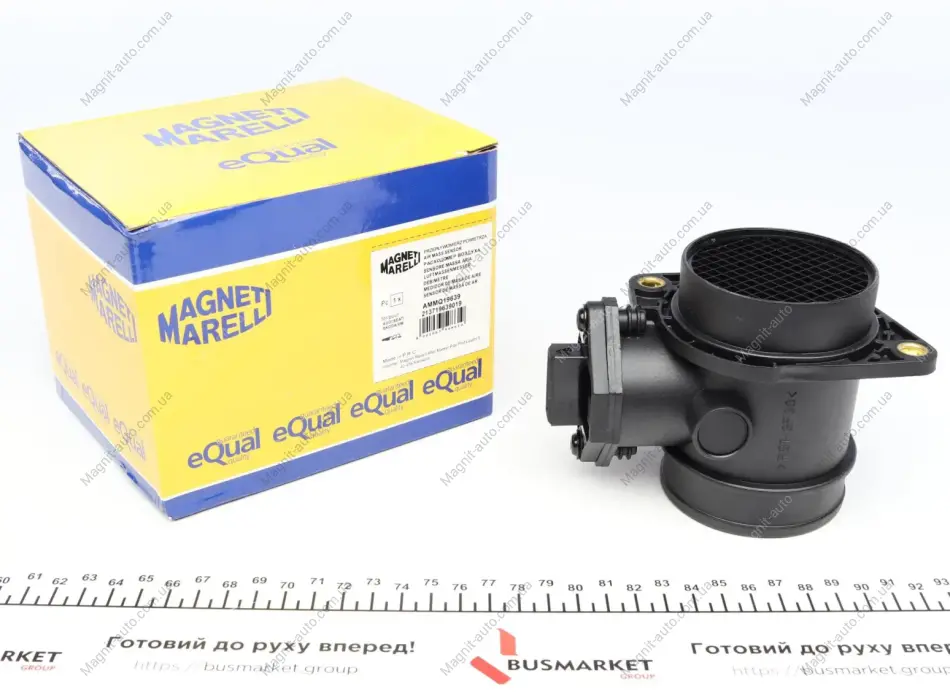 Витратомір повітря (виробництво Magneti Marelli кор... AMMQ19639) MAGNETI MARELLI 213719639019 (фото 1)