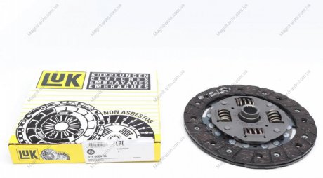 Диск сцепления AUDI 80, VW PASSAT 1.3-1.5-1.6 73- (Пр-во) LuK 319 0004 16