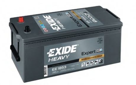 Аккумулятор 185Ah-12v EXPERT HVR(513х223х223),L,EN1100 EXIDE EE1853 (фото 1)