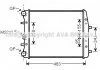 Радіатор охолодження двигуна VW Polo/Skoda Fabia/Seat Ibiza (00-) AC- AVA AVA COOLING SAA2005 (фото 1)