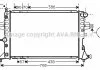 Радіатор охолодження двигуна Opel Astra G (98-04) 2,0i 2,0d 2,2i AT/MT AVA AVA COOLING OLA2253 (фото 1)