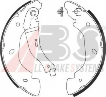 Гальмівні колодки зад. Transit (06-14) A.B.S. 9126